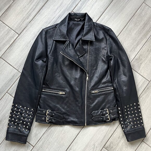 Nasty Gal X Jaydee Blanca Faux Leather Moto Jacket – NEW - Picture 4 of 14